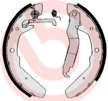 BREMBO S 85 517 Тормозные колодоки для VOLKSWAGEN VANAGON III (Фольксваген Vанагон 3) BREMBO S 85 517 Тормозные колодоки для VOLKSWAGEN VANAGON III (Фольксваген Vанагон 3)