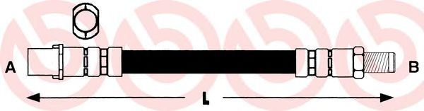 BREMBO T 24 049 Тормозной шланг для FORD (Форд) BREMBO T 24 049 Тормозной шланг для FORD (Форд)