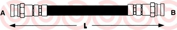 BREMBO T 54 001 Тормозной шланг для MITSUBISHI MONTERO (Митсубиши/митсубиси Монтэро) BREMBO T 54 001 Тормозной шланг для MITSUBISHI MONTERO (Митсубиши/митсубиси Монтэро)