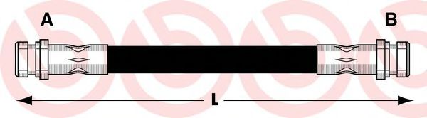 BREMBO T 68 049 Тормозной шланг для RENAULT VEL SATIS (Рено Вел сатис) BREMBO T 68 049 Тормозной шланг для RENAULT VEL SATIS (Рено Вел сатис)