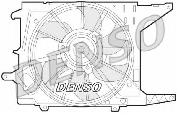 DENSO DER37003 Вентилятор, охлаждение двигателя для DACIA SANDERO (Дача Сандэро) DENSO DER37003 Вентилятор, охлаждение двигателя для DACIA SANDERO (Дача Сандэро)