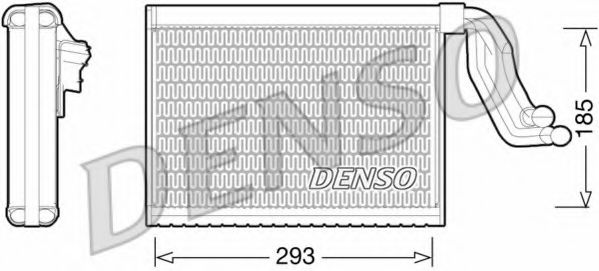 DENSO DEV05001 Испаритель, кондиционер для BMW (Бмв) DENSO DEV05001 Испаритель, кондиционер для BMW (Бмв)