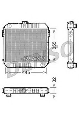 DENSO DRM20001 Радиатор, охлаждение двигателя для OPEL MANTA B CC (Опель Манта б cc) DENSO DRM20001 Радиатор, охлаждение двигателя для OPEL MANTA B CC (Опель Манта б cc)