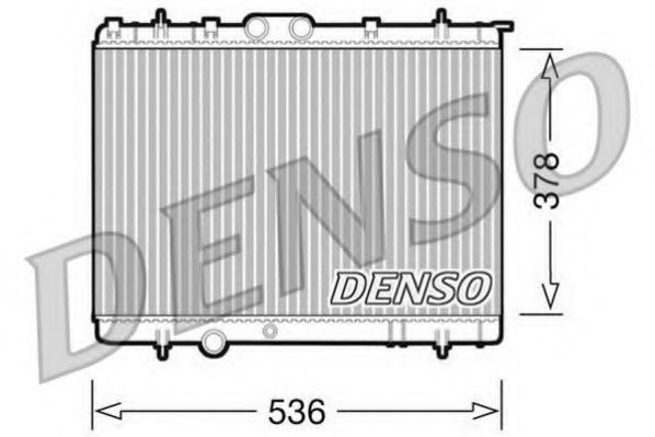 DENSO DRM21030 Радиатор, охлаждение двигателя для PEUGEOT (Пежо) DENSO DRM21030 Радиатор, охлаждение двигателя для PEUGEOT (Пежо)
