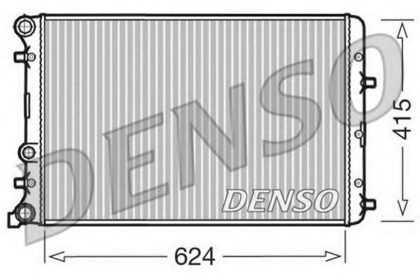 DENSO DRM27003 Радиатор, охлаждение двигателя для SEAT (Сеат) DENSO DRM27003 Радиатор, охлаждение двигателя для SEAT (Сеат)