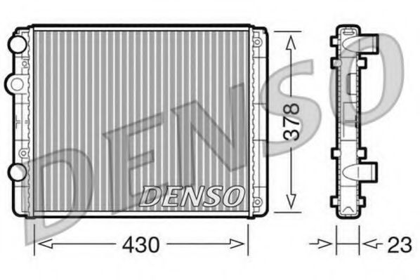 DENSO DRM32030 Радиатор, охлаждение двигателя для SEAT TOLEDO (Сеат Толэдо) DENSO DRM32030 Радиатор, охлаждение двигателя для SEAT TOLEDO (Сеат Толэдо)