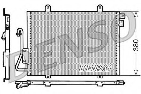DENSO DCN23006 Конденсатор, кондиционер для RENAULT CLIO I (Рено Cлио и) DENSO DCN23006 Конденсатор, кондиционер для RENAULT CLIO I (Рено Cлио и)