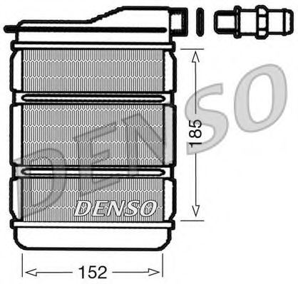 DENSO DRR23011 Теплообменник, отопление салона для RENAULT ENCORE (Рено Энcорэ) DENSO DRR23011 Теплообменник, отопление салона для RENAULT ENCORE (Рено Энcорэ)