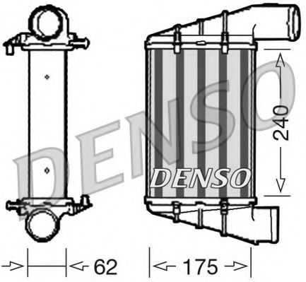 DENSO DIT02001 Интеркулер для AUDI A6 (Ауди А6) DENSO DIT02001 Интеркулер для AUDI A6 (Ауди А6)