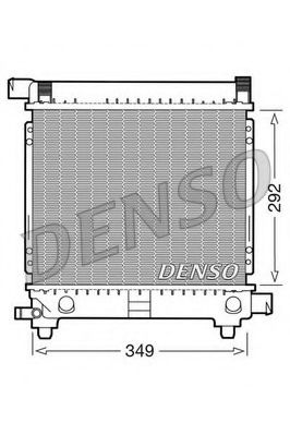 DENSO DRM17028 Радиатор, охлаждение двигателя для MERCEDESBENZ (Мерседес бенц) DENSO DRM17028 Радиатор, охлаждение двигателя для MERCEDESBENZ (Мерседес бенц)