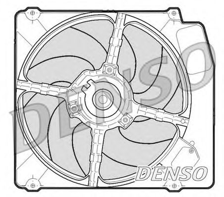DENSO DER01203 Вентилятор, охлаждение двигателя для FIAT TEMPRA (Фиат Тэмпра) DENSO DER01203 Вентилятор, охлаждение двигателя для FIAT TEMPRA (Фиат Тэмпра)