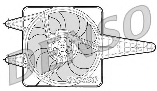 DENSO DER13203 Вентилятор, охлаждение двигателя для FIAT TEMPRA (Фиат Тэмпра) DENSO DER13203 Вентилятор, охлаждение двигателя для FIAT TEMPRA (Фиат Тэмпра)