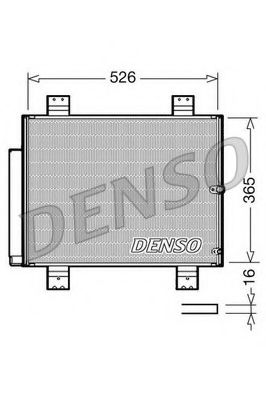 DENSO DCN35002 Конденсатор, кондиционер для DAIHATSU TERIOS (Дайхатсу Тэриос) DENSO DCN35002 Конденсатор, кондиционер для DAIHATSU TERIOS (Дайхатсу Тэриос)