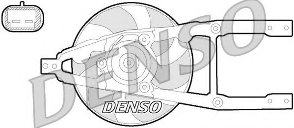 DENSO DER09055 Вентилятор, охлаждение двигателя для FIAT CINQUECENTO (Фиат Cинqуэcэнто) DENSO DER09055 Вентилятор, охлаждение двигателя для FIAT CINQUECENTO (Фиат Cинqуэcэнто)