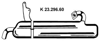 EBERSPÄCHER 23.296.60 Катализатор для SMART (Смарт) EBERSPÄCHER 23.296.60 Катализатор для SMART (Смарт)