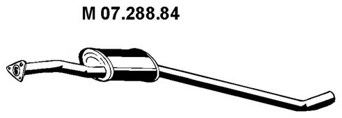 EBERSPÄCHER 07.288.84 Средний глушитель выхлопных газов для OPEL OMEGA A (Опель Омэга а) EBERSPÄCHER 07.288.84 Средний глушитель выхлопных газов для OPEL OMEGA A (Опель Омэга а)