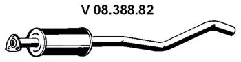EBERSPÄCHER 08.388.82 Предглушитель выхлопных газов для OPEL (Опель)