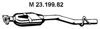 EBERSPÄCHER 23.199.82 Средний глушитель выхлопных газов 