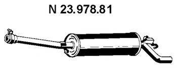 EBERSPÄCHER 23.978.81 Глушитель выхлопных газов конечный 