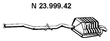 EBERSPÄCHER 23.999.42 Глушитель выхлопных газов конечный 