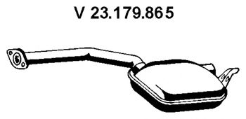 EBERSPÄCHER 23.179.865 Предглушитель выхлопных газов для MERCEDESBENZ (Мерседес бенц) EBERSPÄCHER 23.179.865 Предглушитель выхлопных газов для MERCEDESBENZ (Мерседес бенц)