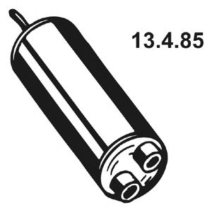 EBERSPÄCHER 13.4.85 Предглушитель выхлопных газов для CITROëN (Cитроëн) EBERSPÄCHER 13.4.85 Предглушитель выхлопных газов для CITROëN (Cитроëн)