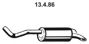 EBERSPÄCHER 13.4.86 Глушитель выхлопных газов конечный для CITROëN (Cитроëн) EBERSPÄCHER 13.4.86 Глушитель выхлопных газов конечный для CITROëN (Cитроëн)