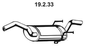 EBERSPÄCHER 19.2.33 Глушитель выхлопных газов конечный для CITROËN SYNERGIE (CитроËн Сънэргиэ) EBERSPÄCHER 19.2.33 Глушитель выхлопных газов конечный для CITROËN SYNERGIE (CитроËн Сънэргиэ)