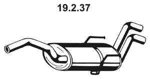 EBERSPÄCHER 19.2.37 Глушитель выхлопных газов конечный для CITROëN (Cитроëн) EBERSPÄCHER 19.2.37 Глушитель выхлопных газов конечный для CITROëN (Cитроëн)