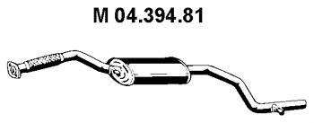 EBERSPÄCHER 04.394.81 Средний глушитель выхлопных газов для FORD MONDEO (Форд Мондэо) EBERSPÄCHER 04.394.81 Средний глушитель выхлопных газов для FORD MONDEO (Форд Мондэо)