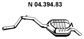 EBERSPÄCHER 04.394.83 Глушитель выхлопных газов конечный для FORD MONDEO (Форд Мондэо) EBERSPÄCHER 04.394.83 Глушитель выхлопных газов конечный для FORD MONDEO (Форд Мондэо)