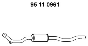 EBERSPÄCHER 95 11 0961 Предглушитель выхлопных газов для VOLKSWAGEN CORSAR (Фольксваген Cорсар) EBERSPÄCHER 95 11 0961 Предглушитель выхлопных газов для VOLKSWAGEN CORSAR (Фольксваген Cорсар)