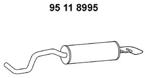 EBERSPÄCHER 95 11 8995 Глушитель выхлопных газов конечный для AUDI TT (Ауди Тт) EBERSPÄCHER 95 11 8995 Глушитель выхлопных газов конечный для AUDI TT (Ауди Тт)