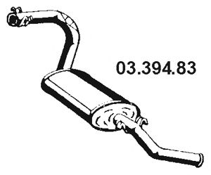 EBERSPÄCHER 03.394.83 Глушитель выхлопных газов конечный для CITROëN (Cитроëн) EBERSPÄCHER 03.394.83 Глушитель выхлопных газов конечный для CITROëN (Cитроëн)