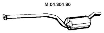 EBERSPÄCHER 04.304.80 Средний глушитель выхлопных газов для FORD (Форд) EBERSPÄCHER 04.304.80 Средний глушитель выхлопных газов для FORD (Форд)