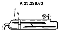 EBERSPÄCHER 23.296.63 Катализатор для SMART FORTWO (Смарт Форту) EBERSPÄCHER 23.296.63 Катализатор для SMART FORTWO (Смарт Форту)