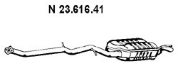 EBERSPÄCHER 23.616.41 Глушитель выхлопных газов конечный 