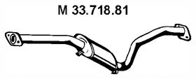 EBERSPÄCHER 33.718.81 Средний глушитель выхлопных газов 