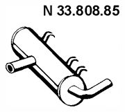EBERSPÄCHER 33.808.85 Глушитель выхлопных газов конечный 