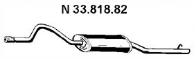 EBERSPÄCHER 33.818.82 Глушитель выхлопных газов конечный 