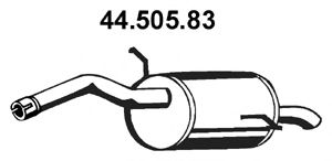 EBERSPÄCHER 44.505.83 Глушитель выхлопных газов конечный для NISSAN NOTE (Ниссан Нотэ) EBERSPÄCHER 44.505.83 Глушитель выхлопных газов конечный для NISSAN NOTE (Ниссан Нотэ)