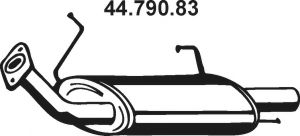 EBERSPÄCHER 44.790.83 Глушитель выхлопных газов конечный для NISSAN PRIMERA (Ниссан Примера) EBERSPÄCHER 44.790.83 Глушитель выхлопных газов конечный для NISSAN PRIMERA (Ниссан Примера)