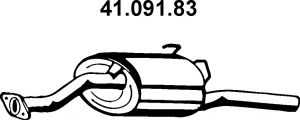 EBERSPÄCHER 41.091.83 Глушитель выхлопных газов конечный 