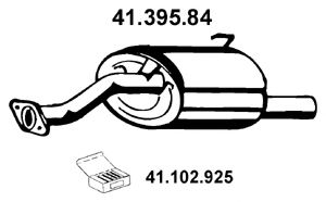 EBERSPÄCHER 41.395.84 Глушитель выхлопных газов конечный для HONDA CIVIC VI (Хонда Цивик 6) EBERSPÄCHER 41.395.84 Глушитель выхлопных газов конечный для HONDA CIVIC VI (Хонда Цивик 6)