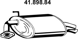 EBERSPÄCHER 41.898.84 Глушитель выхлопных газов конечный 