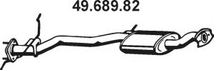 EBERSPÄCHER 49.689.82 Средний глушитель выхлопных газов для MAZDA 323 III (Мазда 323 3) EBERSPÄCHER 49.689.82 Средний глушитель выхлопных газов для MAZDA 323 III (Мазда 323 3)