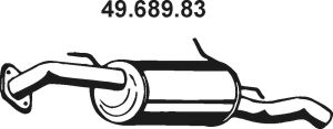 EBERSPÄCHER 49.689.83 Глушитель выхлопных газов конечный для MAZDA (Мазда) EBERSPÄCHER 49.689.83 Глушитель выхлопных газов конечный для MAZDA (Мазда)