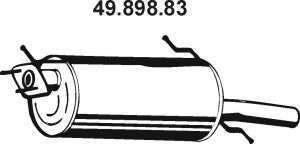 EBERSPÄCHER 49.898.83 Глушитель выхлопных газов конечный для MAZDA (Мазда) EBERSPÄCHER 49.898.83 Глушитель выхлопных газов конечный для MAZDA (Мазда)
