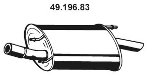EBERSPÄCHER 49.196.83 Глушитель выхлопных газов конечный для MAZDA (Мазда) EBERSPÄCHER 49.196.83 Глушитель выхлопных газов конечный для MAZDA (Мазда)