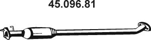 EBERSPÄCHER 45.096.81 Средний глушитель выхлопных газов 